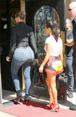 KOURTNEY and KHLOE KARDASHIAN Out for Lunch at Grissini Restaurant in Westlake 09/12/2017