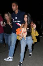 KOURTNEY KARDASHIAN and Younes Bendjima Out in Malibu 09/01/2017