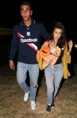 KOURTNEY KARDASHIAN and Younes Bendjima Out in Malibu 09/01/2017