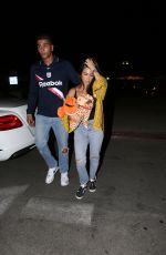 KOURTNEY KARDASHIAN and Younes Bendjima Out in Malibu 09/01/2017