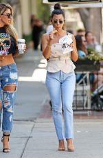 KOURTNEY KARDASHIAN in Jeans Out in Los Angeles 09/07/2017