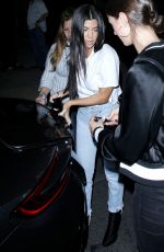 KOURTNEY KARDASHIAN Leaves Hillsong Church in Beverly Hills 09/13/2017