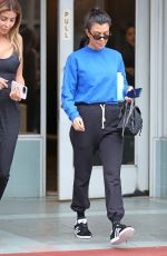 KOURTNEY KARDASHIAN Out and About in Studio City 09/20/2017
