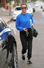 KOURTNEY KARDASHIAN Out and About in Studio City 09/20/2017