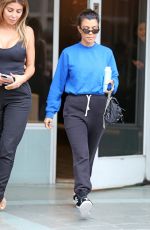 KOURTNEY KARDASHIAN Out and About in Studio City 09/20/2017