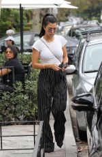 KOURTNEY KARDASHIAN Out in West Hollywood 09/17/2017