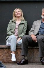 KRISTEN BELL on the Set of Like Father in New York 09/01/2017