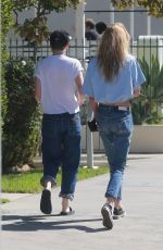 KRISTEN STEEWART and STELLA MAXWELL Out for Lunch in Los Angeles 09/24/2017