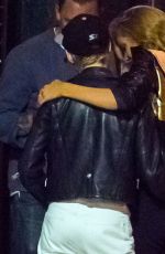 KRISTEN STEWART and STELLA MAXWELL Gets Affectionate Outside a Bar in New York 08/31/2017