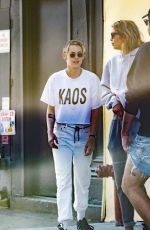 KRISTEN STEWART and STELLA MAXWELL Out and About in New York //