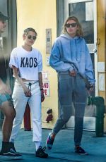 KRISTEN STEWART and STELLA MAXWELL Out and About in New York //