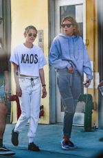 KRISTEN STEWART and STELLA MAXWELL Out and About in New York //