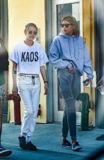 KRISTEN STEWART and STELLA MAXWELL Out and About in New York //