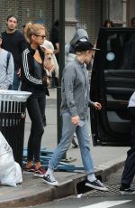 KRISTEN STEWART and STELLA MAXWELL Out in New York 09/02/2017
