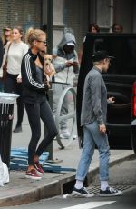 KRISTEN STEWART and STELLA MAXWELL Out in New York 09/02/2017