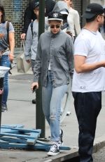 KRISTEN STEWART and STELLA MAXWELL Out in New York 09/02/2017