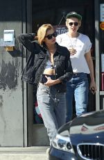 KRISTEN STEWART and STELLA MAXWELL Out Shopping in Los Angeles 09/25/2017