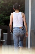KRISTEN STEWART Arrives at a Spa in Los Angeles 09/20/2017