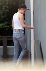 KRISTEN STEWART Arrives at a Spa in Los Angeles 09/20/2017