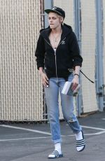KRISTEN STEWART Out and About in Los Angeles 09/20/2017