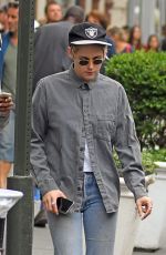 KRISTEN STEWART Out in New York 09/02/2017