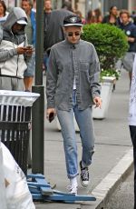 KRISTEN STEWART Out in New York 09/02/2017