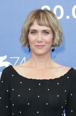 KRISTEN WIIG at Downsizing Photocall at Venice International Film Festival 08/30/2017