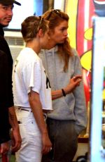 KRISTENS STEWART, STELLA MAXWELL and ASHLEY BENSON at an Antique Shop in New York 09/11/2017