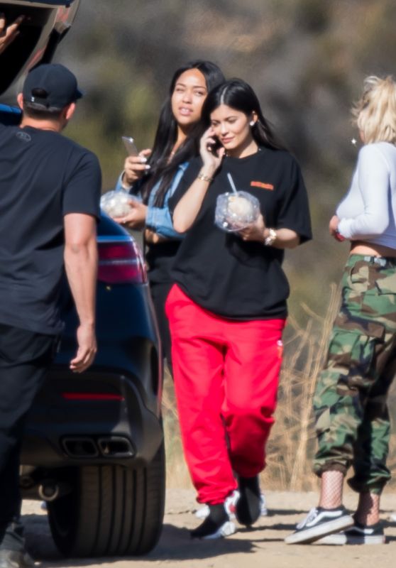 KYLIE JENNER Out and About in Los Angeles 09/22/2017