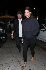 LANA DEL REY Arrives at Peppermint Nightclub in Los Angeles 09/12/2017