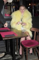 LARA STONE at Love Magazine x Miu Miu Party at London Fashion Week 09/18/2017