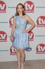 LAURA MAIN at TV Choice Awards in London 09/04/2017