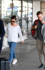 LEA MICHELE at LAX Airport in Los Angeles 09/02/2017