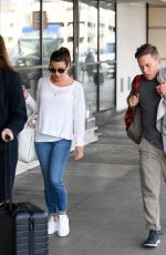 LEA MICHELE at LAX Airport in Los Angeles 09/02/2017