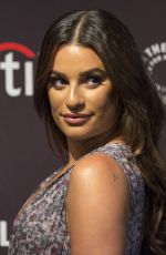 LEA MICHELE at The Mayor Red Arrivals at Paley Center for Media in Beverly Hills 09/09/2017