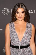 LEA MICHELE at The Mayor Red Arrivals at Paley Center for Media in Beverly Hills 09/09/2017