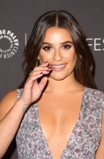 LEA MICHELE at The Mayor Red Arrivals at Paley Center for Media in Beverly Hills 09/09/2017