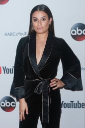 LEA MICHELE at Youtube TV & ABC Tuesday Block Party in New York 09/23/2017