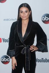 LEA MICHELE at Youtube TV & ABC Tuesday Block Party in New York 09/23/2017