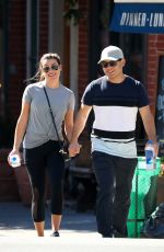 LEA MICHELE Out and About in New York 09/24/2017