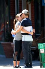 LEA MICHELE Out and About in New York 09/24/2017
