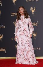 LEAH REMINI at 2017 Creative Arts Emmy Awards in Los Angeles 09/09/2017