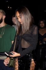 LEIGH-ANNE PINNOCK Leaves Tape Club in London 09/16/2017