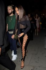 LEIGH-ANNE PINNOCK Leaves Tape Club in London 09/16/2017