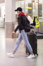 LENA GERCKE at Tegel Airport in Berln 09/03/2017