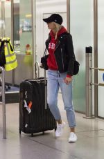 LENA GERCKE at Tegel Airport in Berln 09/03/2017