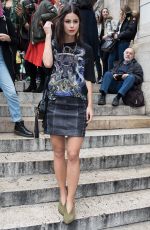 LENA MEYER-LANDRUT Arrives at Balmain Spring/Summer 2018 Fashion Show 09/28/2017
