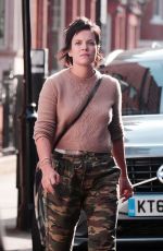 LILY ALLEN and Sam Cooper Out in London 09/07/2017