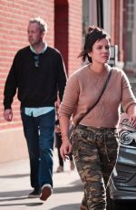 LILY ALLEN and Sam Cooper Out in London 09/07/2017