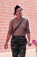LILY ALLEN and Sam Cooper Out in London 09/07/2017